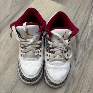 Jordan 3 Fire Red kids sneaker